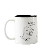 Mug Fantasma Perdido - Víblias Tristes e Spooky