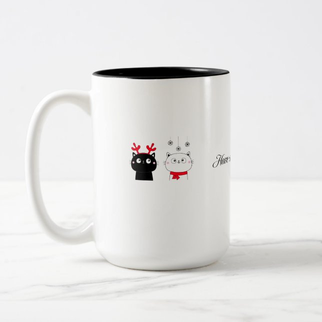 Caneca De Café Em Dois Tons Mug - Feriado Puurfect (Esquerda)