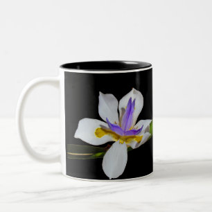 Caneca De Café Em Dois Tons Mug - Flores Iris