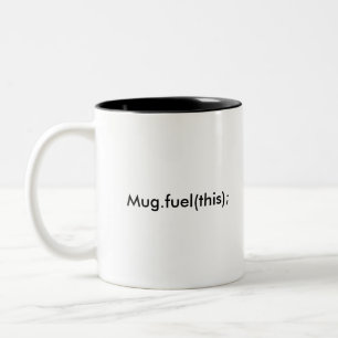 Caneca De Café Em Dois Tons Mug.fuel (este);
