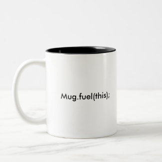 Caneca De Café Em Dois Tons Mug.fuel (este);