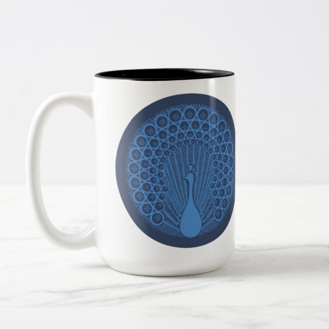 Caneca De Café Em Dois Tons Mug Grande De Duas Toneladas (Esquerda)