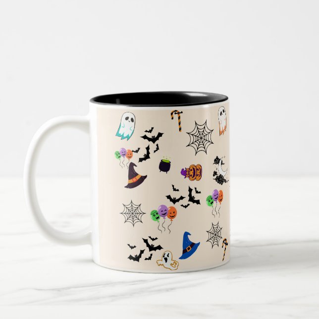 Caneca De Café Em Dois Tons Mug Hallowen (Esquerda)