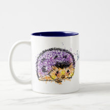 Mug Hedgehog Personalizado