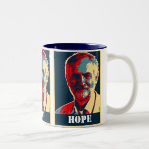 Caneca De Café Em Dois Tons mug HOPE personalizável de mão de obra do suporte