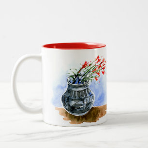 Caneca De Café Em Dois Tons Mug Inspirativo de Sonhos do Sudoeste