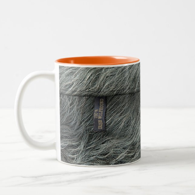 Caneca De Café Em Dois Tons Mug Irish Wolfhound (Esquerda)