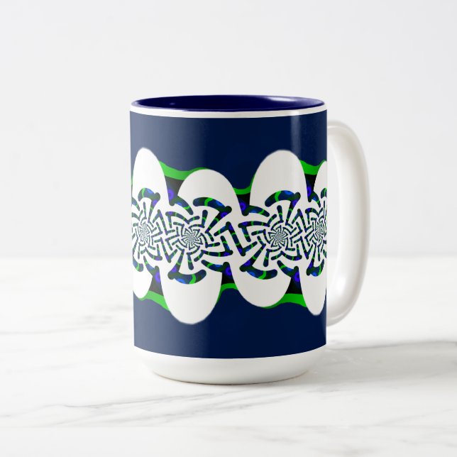 Caneca De Café Em Dois Tons MUG Jimette Design déco (Frente Esquerda)