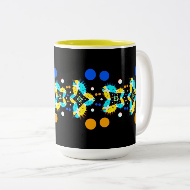 Caneca De Café Em Dois Tons MUG Jimette Design déco (Frente Esquerda)