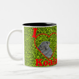 Caneca De Café Em Dois Tons Mug koala