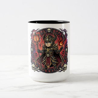 Caneca De Café Em Dois Tons Mug La Voie du Chevalier Noir