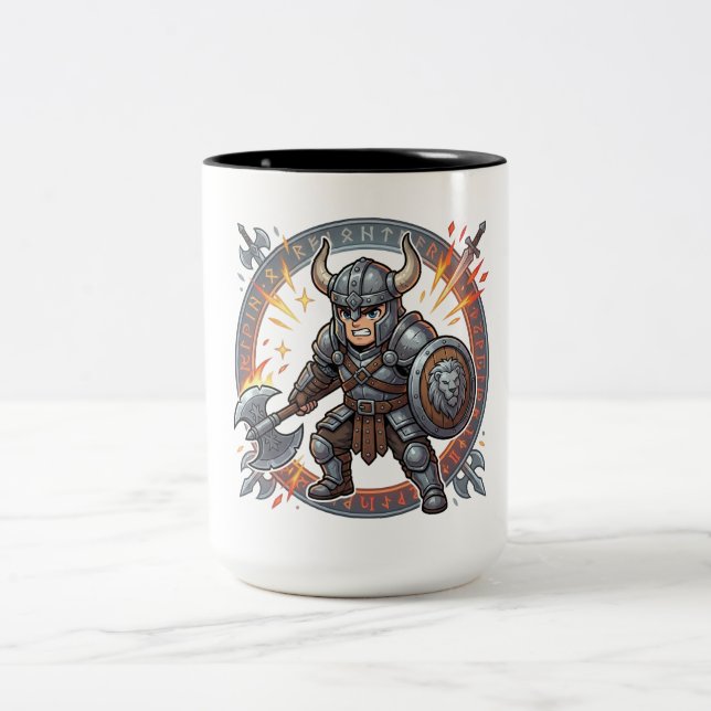 Caneca De Café Em Dois Tons Mug La Voie du Guerrier  (Centro)