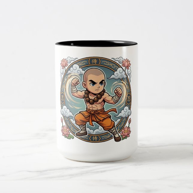 Caneca De Café Em Dois Tons Mug La Voie du Moine (Centro)