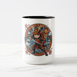 Caneca De Café Em Dois Tons Mug La Voie du Samouraï