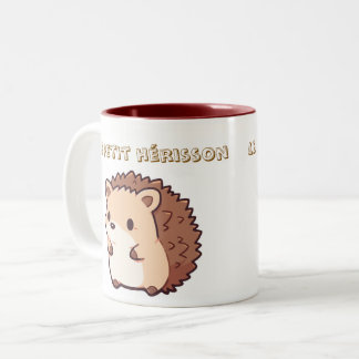 Caneca De Café Em Dois Tons Mug Le Petit hérisson
