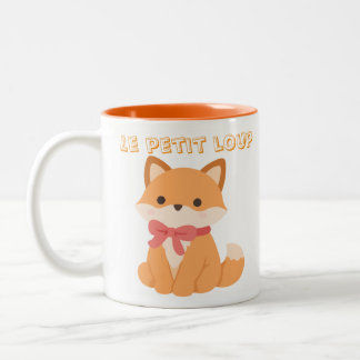 Caneca De Café Em Dois Tons Mug Le Petit loup