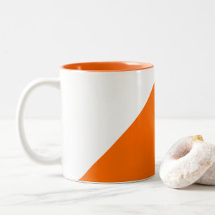 Caneca De Café Em Dois Tons Mug - Logotipo do Oriente