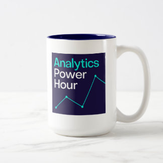 Caneca De Café Em Dois Tons Mug - Logotipo Podcast e #mattgershoffen