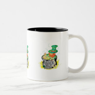 Caneca De Café Em Dois Tons Mug Luck of the Irish
