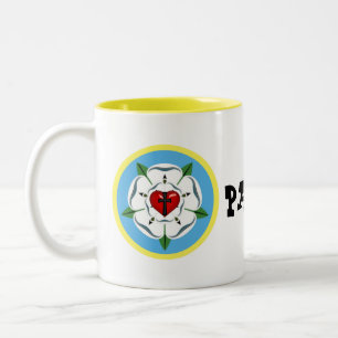 Caneca De Café Em Dois Tons Mug Luterano Confessional - Lágrimas Papistas