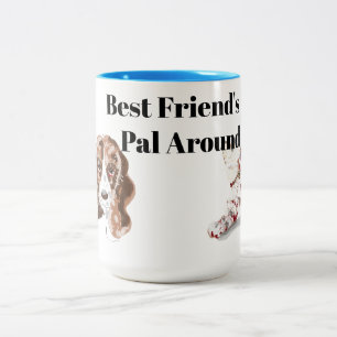 Caneca De Café Em Dois Tons Mug: Melhor Amigo