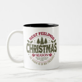 Caneca De Café Em Dois Tons Mug of Warmth: Another Cup of Hot Chocolate