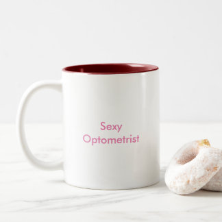 Caneca De Café Em Dois Tons Mug Optometrista Sexy com bruxelas pela CRONEA