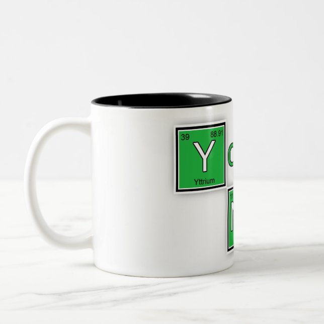 Caneca De Café Em Dois Tons Mug Personalizado (Esquerda)