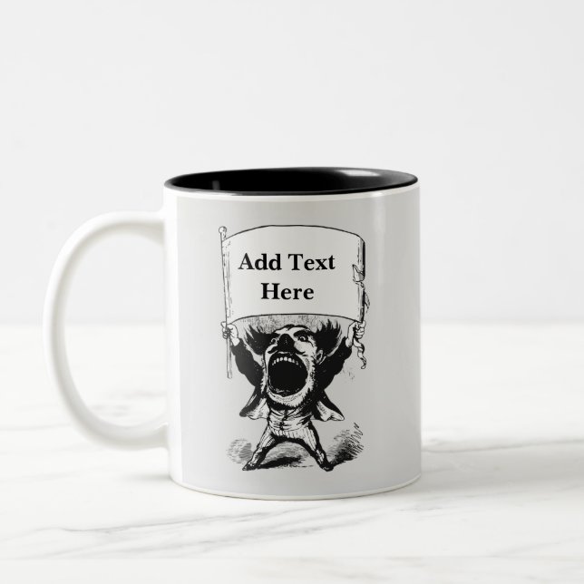 Caneca De Café Em Dois Tons Mug Personalizado De Dois Tons (Esquerda)