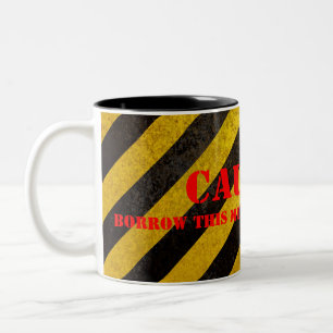 Caneca De Café Em Dois Tons Mug Personalizado Radioativo