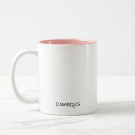 CANECA DE CAFÉ EM DOIS TONS MUG PERSONALIZADO - TIGER DE PEACH