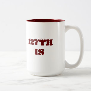 Caneca De Café Em Dois Tons Mug quadrado