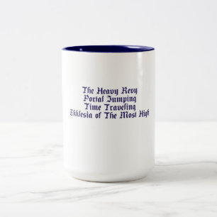 Caneca De Café Em Dois Tons MUG - Revolução Pesada, EKKLESIA