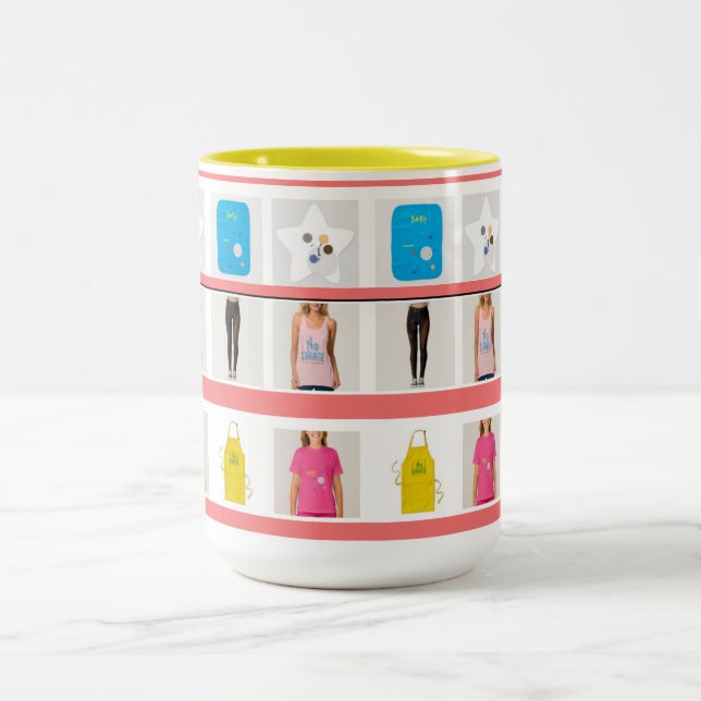 Caneca De Café Em Dois Tons Mug RZ-25 (Centro)