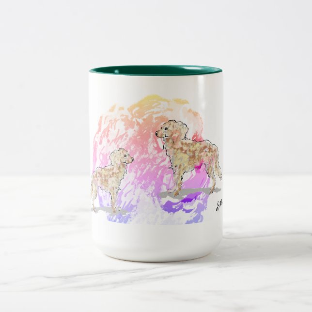 Caneca De Café Em Dois Tons Mug: Sensação de Tempestade (Centro)