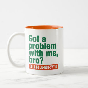 Caneca De Café Em Dois Tons Mug SWAG - escolher estilo
