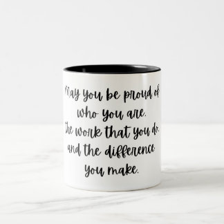 Caneca De Café Em Dois Tons Mug Terapista, Presente de Trabalhador Social, Pre