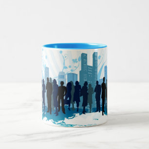 Caneca De Café Em Dois Tons Mug Vivo da Cidade