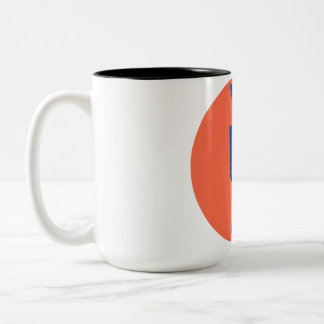 Caneca De Café Em Dois Tons mug with logo