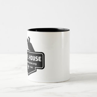 Caneca De Café Em Dois Tons Mugg da Taça de Café da Casa Média