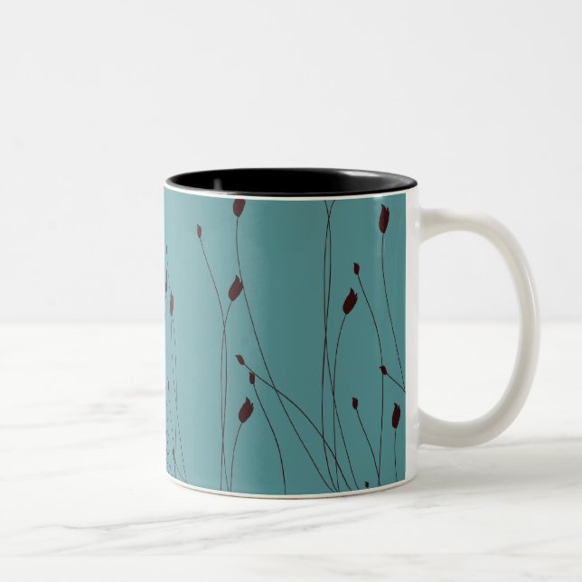 Caneca De Café Em Dois Tons Mugs de Designer (Direita)