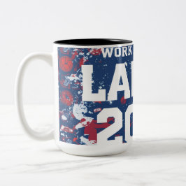 Caneca De Café Em Dois Tons Mugs do Dia do Trabalho - Presente Especial para M