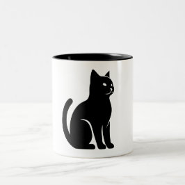 CANECA DE CAFÉ EM DOIS TONS MÚGS E XINAS DE GATO