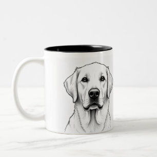 Caneca De Café Em Dois Tons Mugs Labrador Retriever