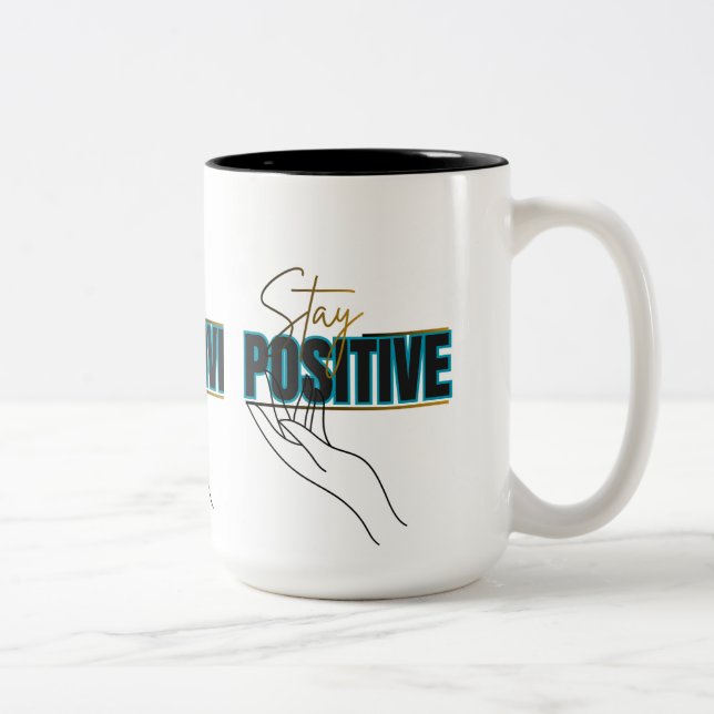 Caneca De Café Em Dois Tons Mugs Motivational Design (Direita)