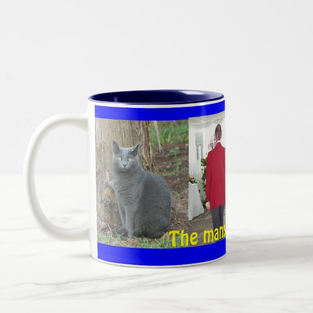 Caneca De Café Em Dois Tons Muitas caras do amor (Esquerda)