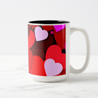 Caneca De Café Em Dois Tons Muito amor