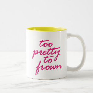 Caneca De Café Em Dois Tons Muito Bonito A Descoberto