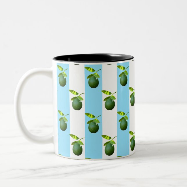 Caneca De Café Em Dois Tons Muitos Limões (Esquerda)