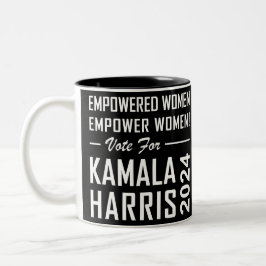 CANECA DE CAFÉ EM DOIS TONS MULHERES EMPODERADAS...
